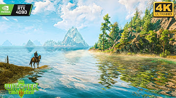 [4K] THIS WITCHER 3 NEXT GEN RAY TRACING GRAPHICS Will DESTROY Your RTX 4090(RTGI + DLSS 3 + HDR)