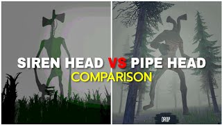 Siren Head Field Mobile/Pc VS Pipe Head Horror Zone Mobile/Pc Comparison