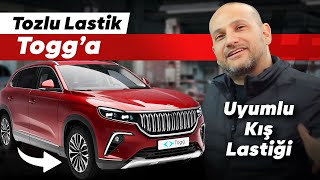 TOZLU LASTİK | Togg’a Elektrikli Otomobil Kış Lastiği Takıyoruz