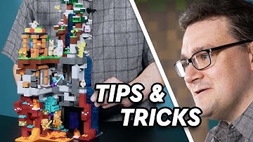 Advanced building tips from a LEGO Minecraft designer!