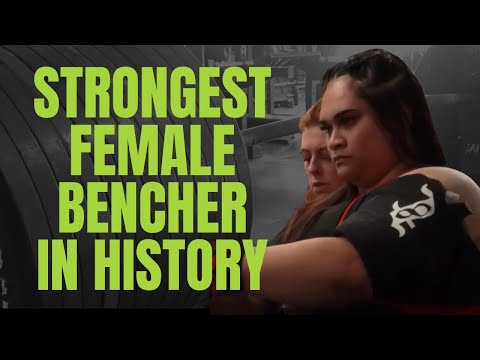 400KG Board Press — Strongest Female Bencher In History — Ashleigh Hoeta-Williamson