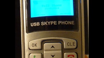 Skype USB Phone with Windows 7 -- Make and Receive Calls Without Touching the Computer!