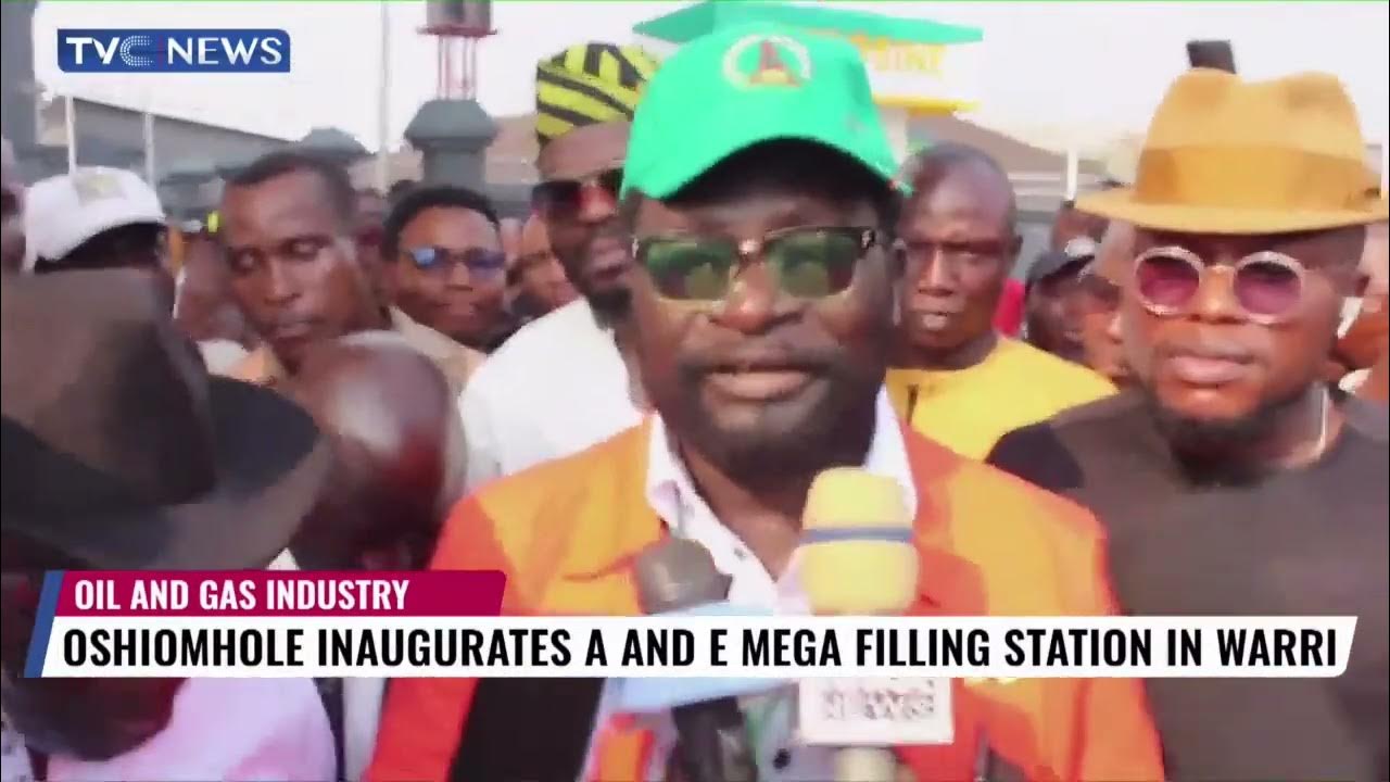 Oshiomhole Inaugurates A And E Mega Filling Station Warri