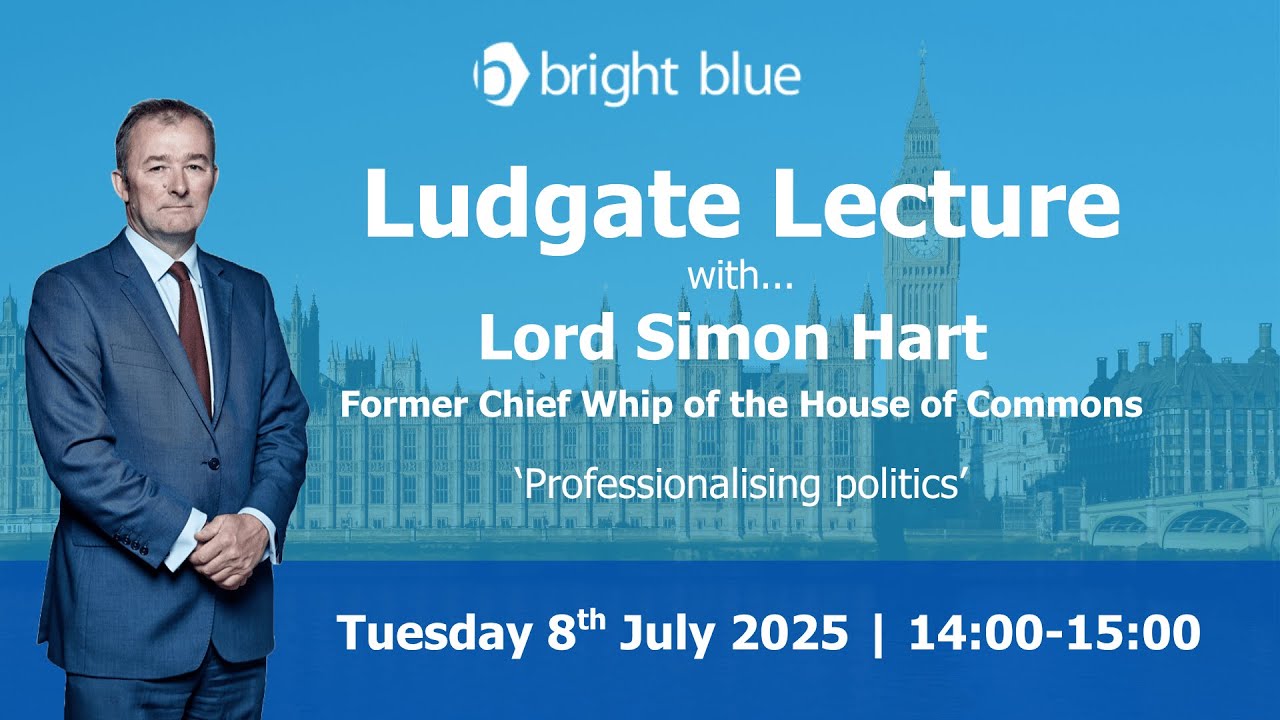 Ludgate Lecture with Lord Simon Hart: Professionalising politics