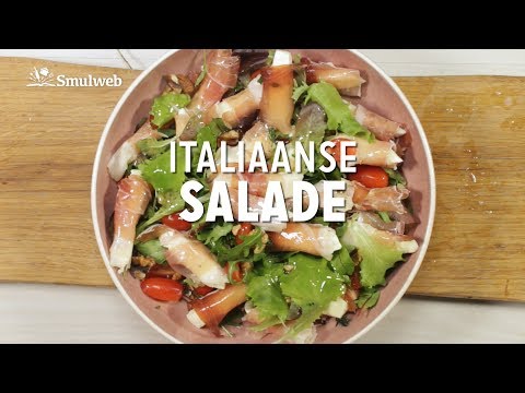 Video: Italiaanse Salade Met Parmaham En Grapefruit