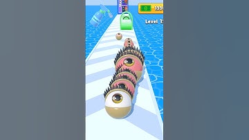 Eyeball Stack Run Game Part 709 | GamingShorts | Shorts | Mobile Games