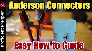 How To Build Anderson Powerpole Connector Cables including SB Series Connectors