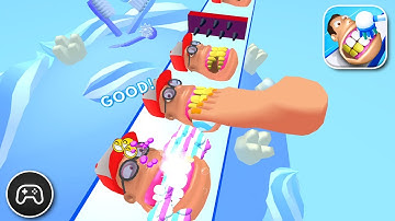 Teeth Runner - Gameplay Walkthrough Part 6 - Casual Game Levels 30-33 (iOS, Android)