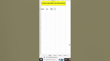Same text on multiple sheets? [ EXCEL TIPS]  #excelshorts  #excel #exceltips #exceltricks