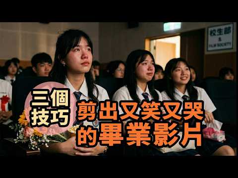 EP3.畢業剪什麼｜用三個技巧，剪出讓人又笑又哭的畢業影片｜從0開始剪一支畢業影片｜情緒、素材、音樂完整教學