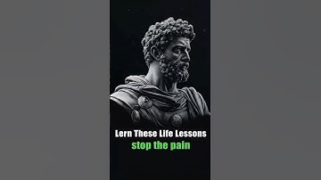 Lern These Life Lessons once - and Stop Repeating the same painful pattern.. #stoic #lifelessons