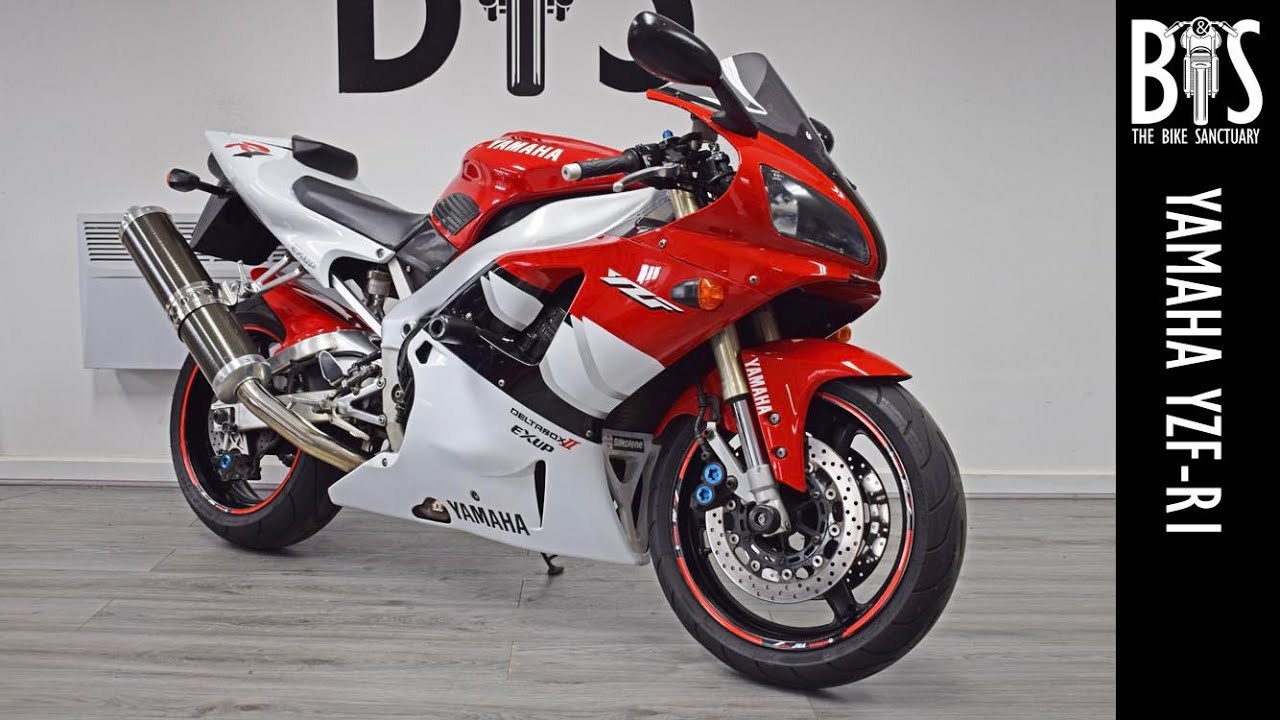 barrera A gran escala pavimento 2000 'W Reg Yamaha YZF-R1 First Gen Superbike Red/White Used For Sale  Stunning Bike - YouTube