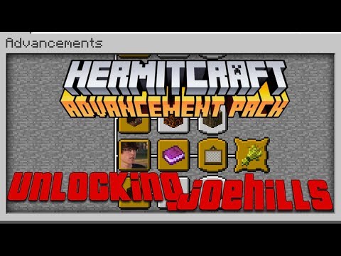 Hermitcraft Advancement Pack - Unlocking JoeHills