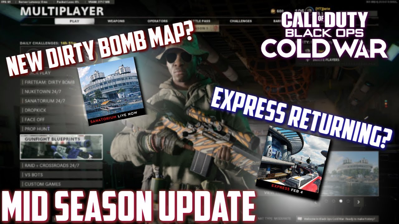 Cod Map Cod Sanatorium DIRTY BOMB NEW SANATORIUM MAP-Black Ops Cold War - YouTube