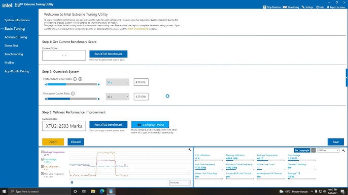 Intel Extreme Tuning Utility (XTU) Undervolting Guide