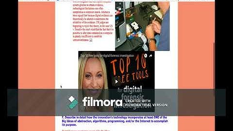 URI CSC 101 Final Project  Digital Forensics