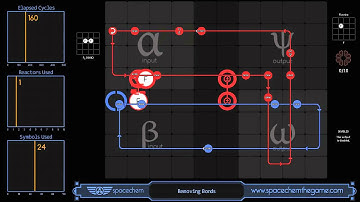 SpaceChem - Removing Bonds