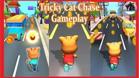Tricky Cat Chase Running Game New android Games 2022 | Gameru Bros