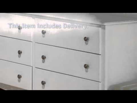 Monterey 6 Drawer Dresser Prepac Furniture Youtube