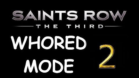 Saints Row 3: WHORED MODE!! (Hilarious Moments) PART 2