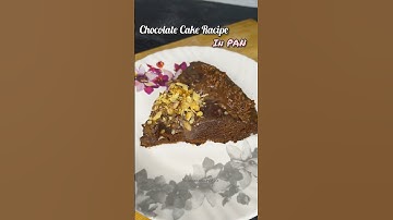 Super moist chocolate cake in a pan | No oven chocolate cake recipe😍 #viral #chocolatecake #bulun