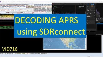 SDRconnect, nRSP into MultiPSK decoding APRS