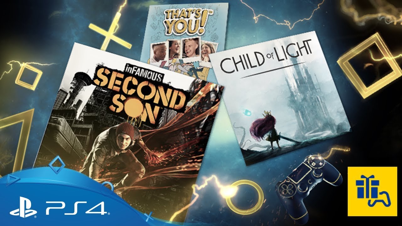 September 2017 PlayStation Plus Free Games Includes inFamous Second Son & RIGS