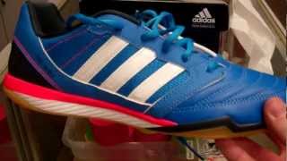 Adidas Freefootball Top Sala (Bright Blue / Infrared / White) - YouTube