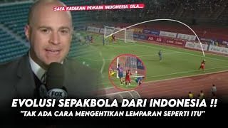 "GILA TERNYATA DI TAYANGKAN DI INGRIS" Lihat Reaksi Komentator Asing Sebut Timnas Indonesia Genius