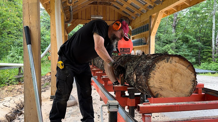 Dealing with tapered logs, and milling the PERFECT log!