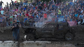 Stearns County Fair Demolition Derby 2022- Limited Weld Class, Final Minutes (Connor Thomsche)