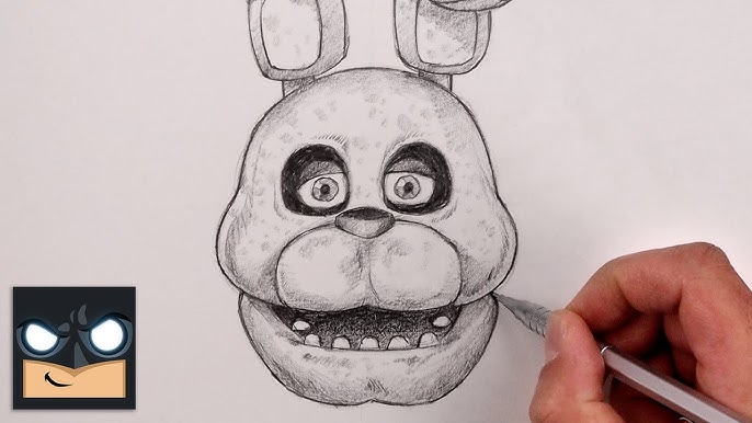 How to Draw Glitchtrap, Five Nights at Freddy's