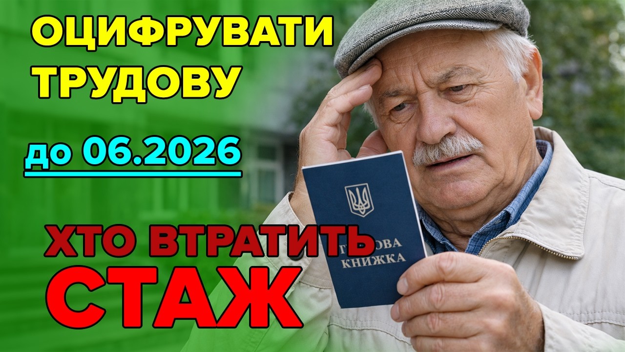 Обов'язково оцифрувати трудову - Пенсійний розповів що буде тим хто того не зробить.