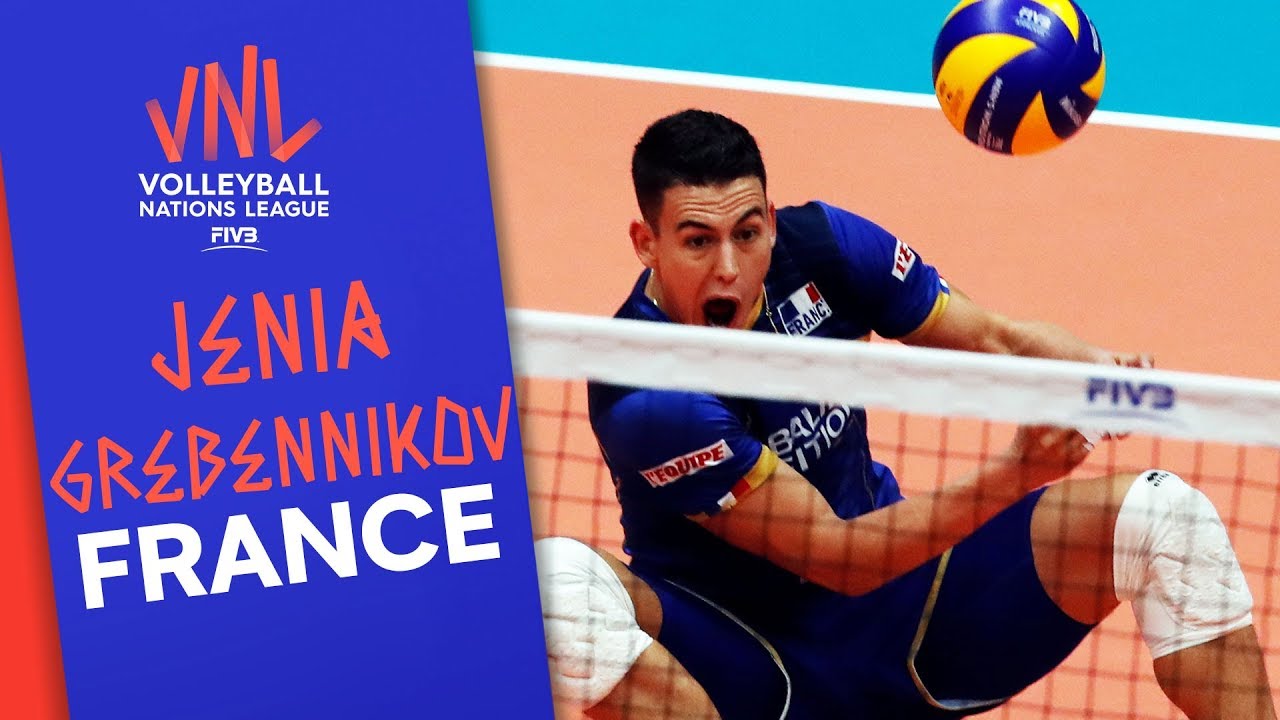 Fench Libero Jenia Grebennikov, is ready for anything! | VNL Stars | Volleyball Nations League 2019