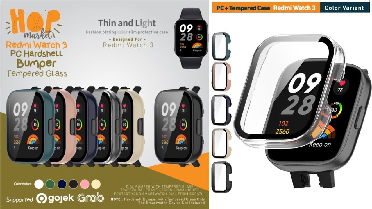 Pc Class Case Redmi Watch 3 Lite 3 Active Smart Watch Bumper - Temu