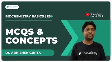 [Biochemistry Basics] MCQs & Concepts | Ep5 | Dr. Abhishek Gupta