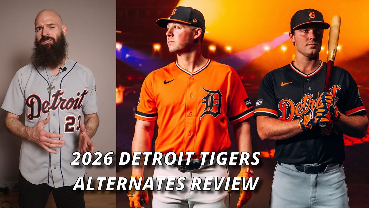2026 Detroit Tigers Alternate Jerseys Review - YouTube