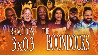 BEST EPISODE!! | The Red Ball | The Boondocks 3x3 Group Reaction