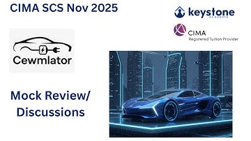 CIMA SCS November 2025/Feb 2026Mock Review | Cewmlator – November 2025 / February 2026 Session