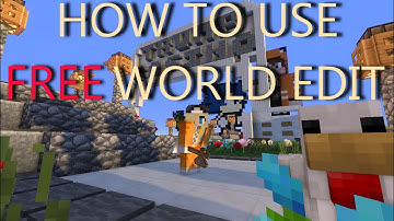 How To Use Minecraft World Edit For FREE! Part 1