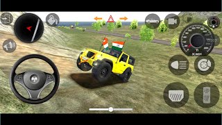 Yollow Thar Game Indian Cars Driving 3D 2023 || Indian Cars Driving 3D || @Anushri5M gaming game screenshot 5