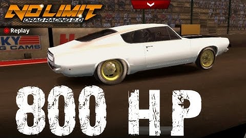BARRACUDA 800HP | NO LIMIT DRAG RACING 2.0 TUNE
