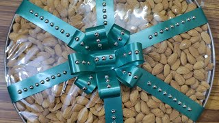 dry fruits tray packing for sagan