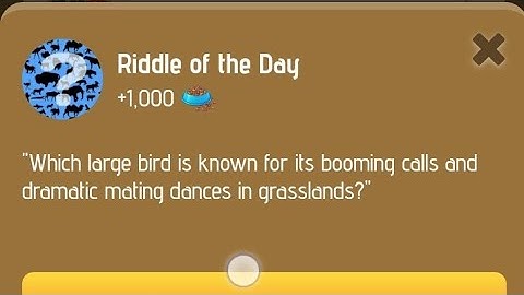 Zoo Riddle of the Day Today | 24 December Riddle of the Day Today | Riddle of the Day Zoo