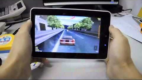 SGT clone epad igalaxy 7" android tablet playing 3D game with G-sensor, tabletshop malaysia