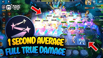 10 LUMINEXUS = 1 SECONDS AVERAGE!! TRUE UNLIMITED DAMAGE!! MAGIC CHESS GO GO