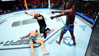 UFC Pereira VS Adesanya 2 Full Fight Brutal KO'S - MMA Fighter