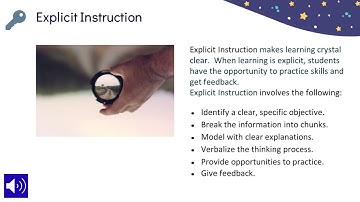Explicit Instruction, Unlocking Literacy - Module 1, Part 3- Universal Strategies
