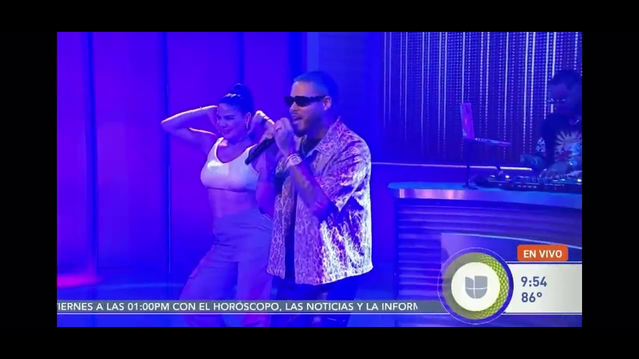 Engel Montaz Cantando Si Estoy Contigo (Bachata) En Despierta America Univision