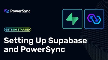 Setting up Supabase and PowerSync